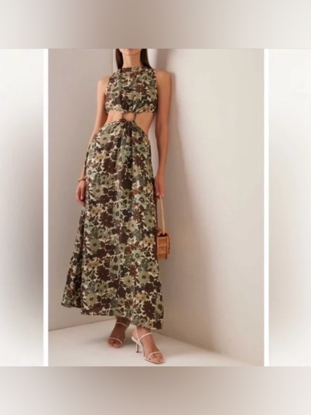 SIR. Constantine Cut-Out Midi Dress SIR size 2 US6